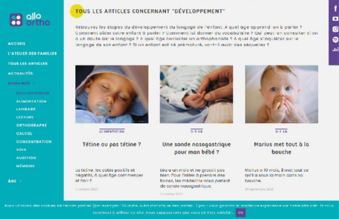 Allo-ortho, un outil d’information et de prévention