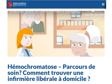 Association AHO : Hémochromatose – Comment trouver une infirmière libérale à domicile ?