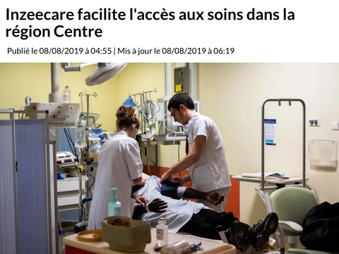 Inzeecare facilite l’accès aux soins dans la région Centre